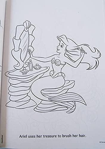 Colortivity The Little Mermaid Ariel Themed Coloring and Activity Book