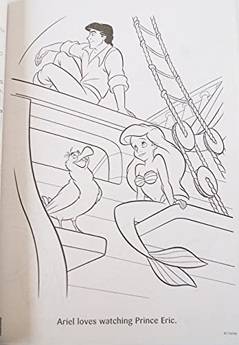 Colortivity The Little Mermaid Ariel Themed Coloring and Activity Book