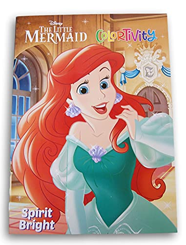 Colortivity The Little Mermaid Ariel Themed Coloring and Activity Book