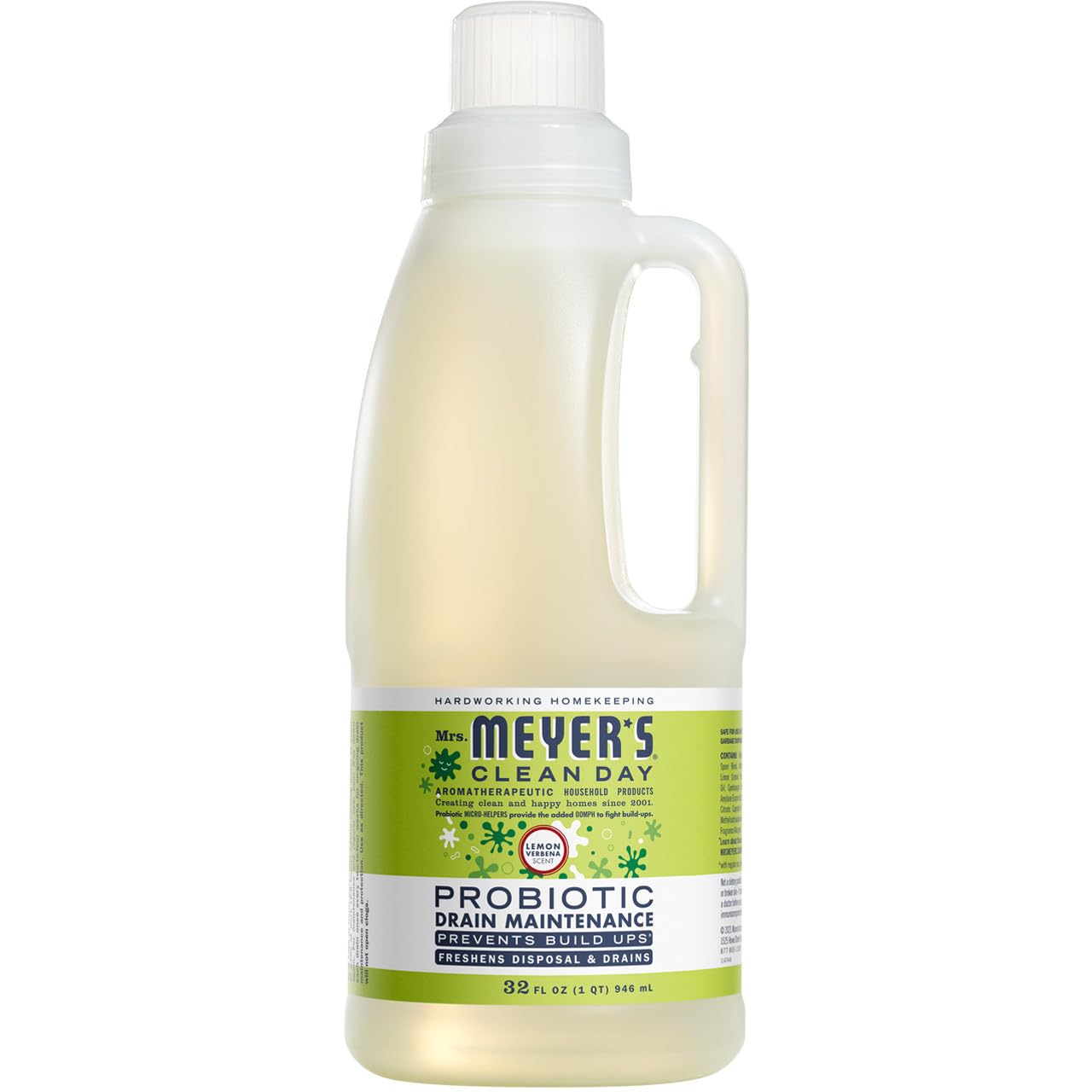 CLEAN DAY Probiotic Drain Maintenance Liquid, Lemon Verbena