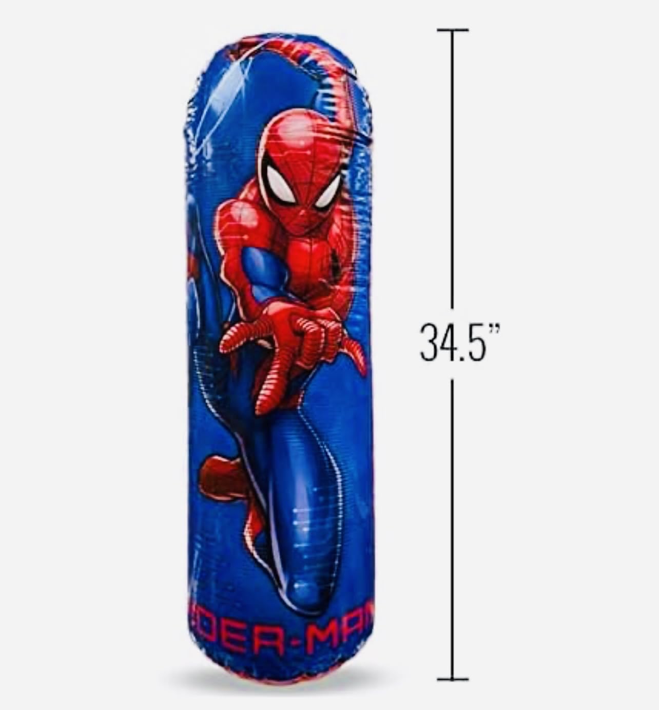 Marvel Spiderman Kids Inflatable Punching Bop Bag Exercise Toy